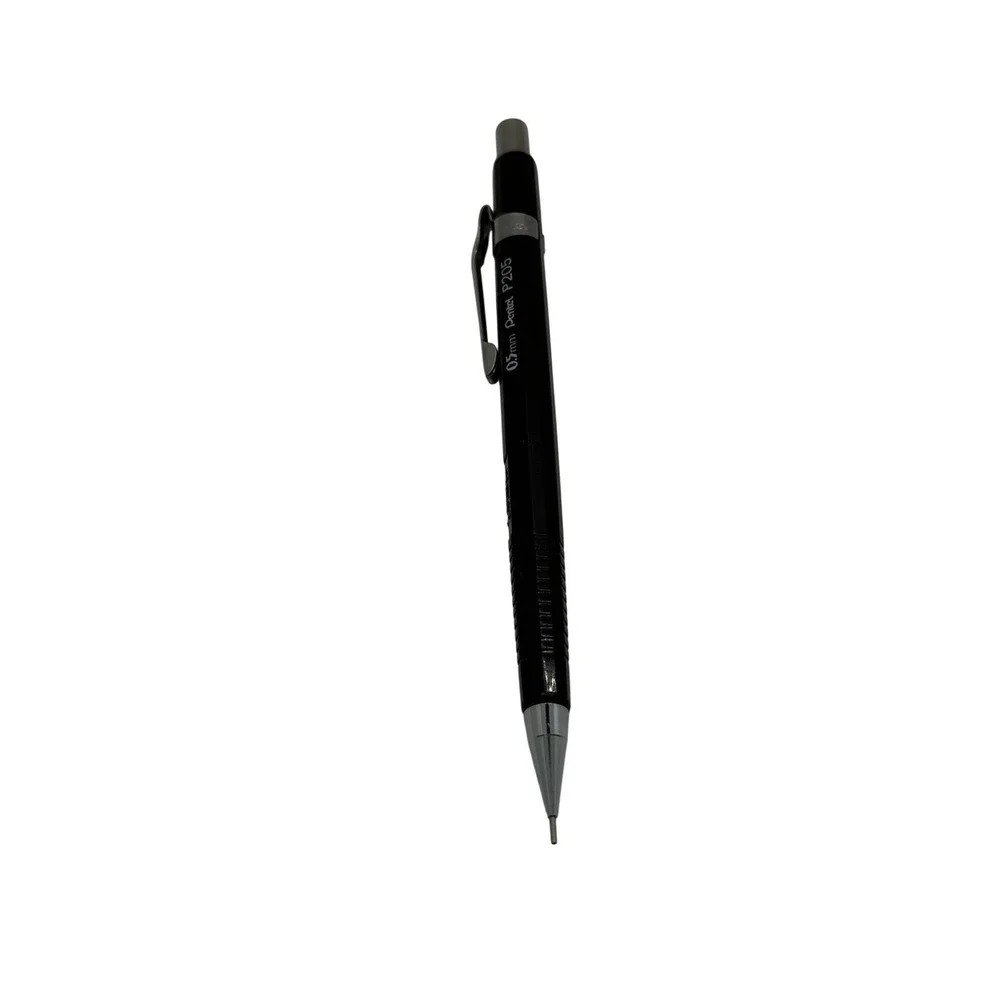 Pentel P205 0.5mm Mechanical Pencil Black Japan B27 Drafting Tool Classic Series